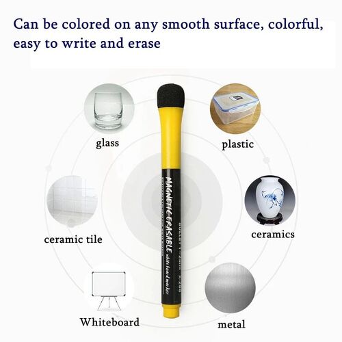 12Colors School Classroom Whiteboard Pen Dry White Board Mar