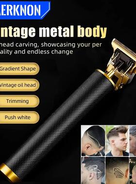 Electrc+Har+Cuttng+Machne+Rechargeable+Barber+Har+Trmmer+For