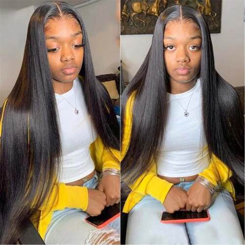 Long Straight Human Hair Bundles Malaysian Weaving with Cosu