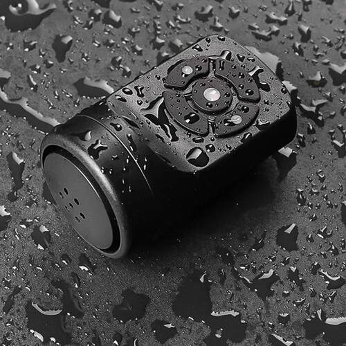 Bicycle Electric Horn Black ABS USB Rechargeable Bicycle Cyc