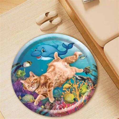 Cat Sensory Mat Dogs Water Sensory Bed Inflatable Water