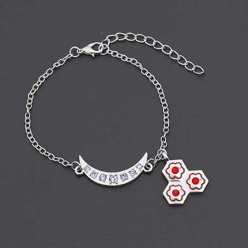 Versatile Fashion Diamond Moon Brlet Hexagonal Plum Brlet Wo