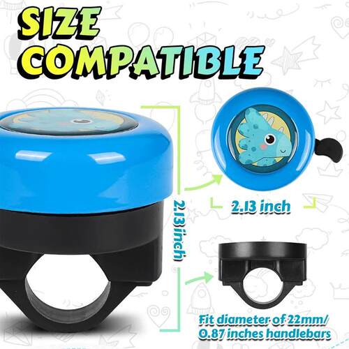 Kids Bicycle Bell Children Mini Cute Cycling Ring Alarm Warn