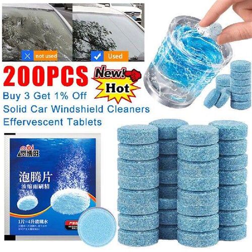 Car Windshield Glass Concentrated Washer Tablets Car