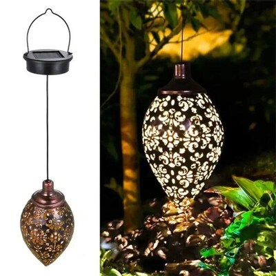 Outdoor Water Drop Shaped Solar Projection Light Waterproof