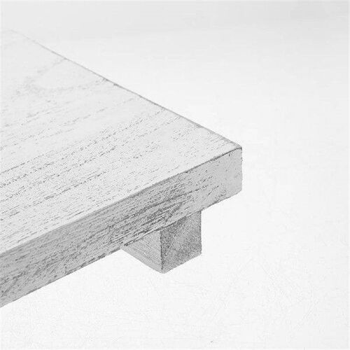 Wooden Bath Tray Pedestal Stand for Soap Towel Planter
