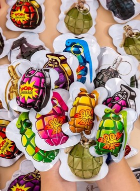 [立减20]爆款趣味稀奇古怪整蛊朋友搞笑玩具自动充气惊吓包创意LJ