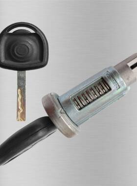 适用别克新威君新君越37811新用点火锁于2把带通柄钥匙汽车配件