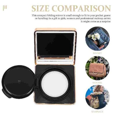 Bag Empty Box Square Container Puff Case Travel Holder