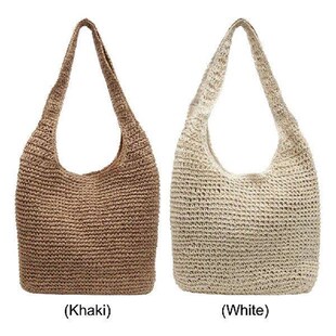 Casual Bag Beach Vacation Large Capacity Tote Straw