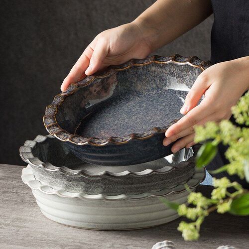 9 Inches Pie Pans for Baking Round Baking Dish Plate