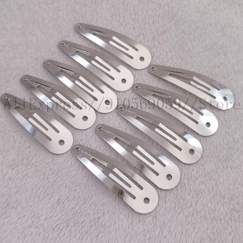 20PCS/Pack NEW Simple silver plated Hair Clips Girls Hairpin