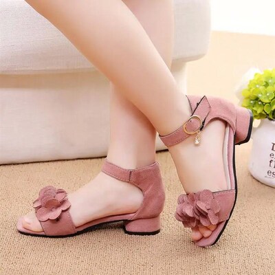 Summer Kids Leather Shoes Girls Wedding Dress Shoes Children