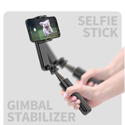 Handheld Selfie  Gimbal Stabilizer Holder Adjustable Fill Li