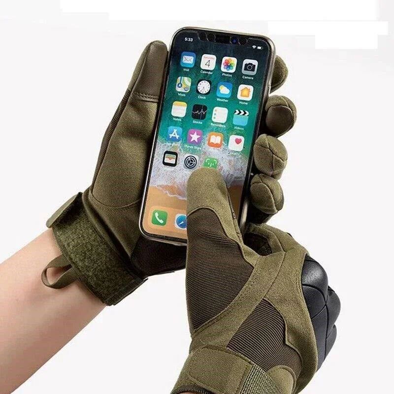 Mountaineering Gloves Tactical Gloves Shooting Gloves Touch - 实物图