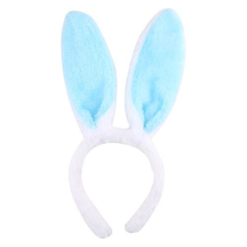 Cute Plush Bunny Ears Hair Bands Soft Rabbite Ears Easter Ad