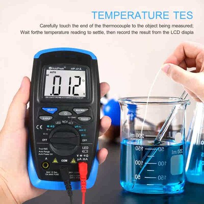 Holdpeak Digital Multimeter TRMS 2000 Counts LCD Auto