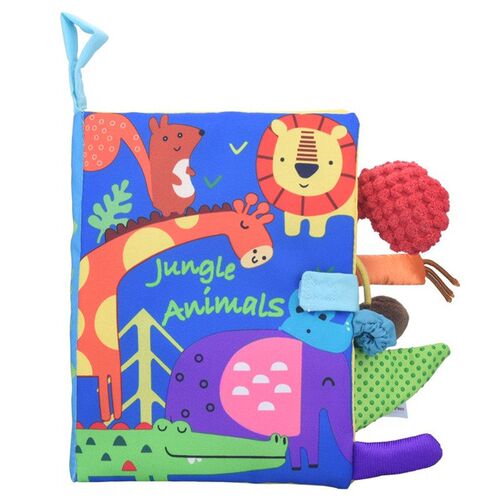 Baby Soft Cloth Book for Newborns 0-36 Months 3D Cloth Books