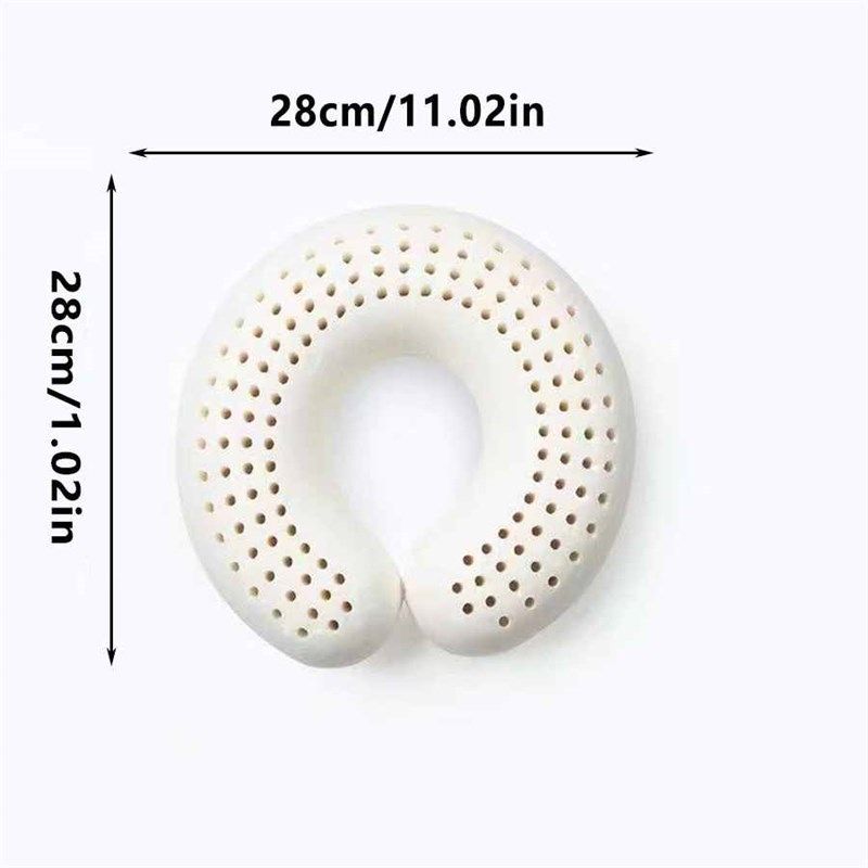 新款 泰國天然乳膠型枕旅行飛機脖枕家用辦公午睡休閑護頸椎枕,床上用品,U型枕/便携枕,淘宝优惠券,粉丝福利购,淘宝优惠卷