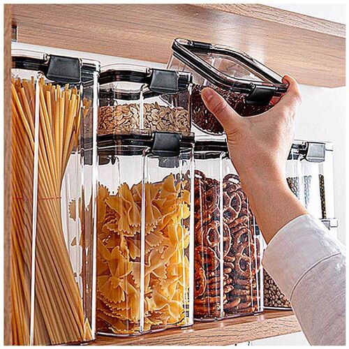 sealed glass tea canister food container coffee storage tank