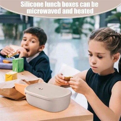 Silicone Lunch Container Silicone Divided Lunch Container
