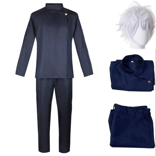 Gojo Satoru Copl Cotume High School Uniform  Suit Halloween