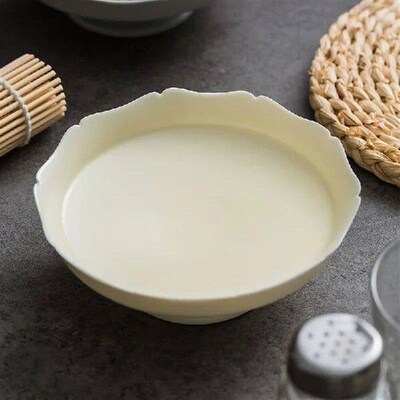 Ceramic Tall Foot Fruit Plate, Restaurant Place, Tea Break