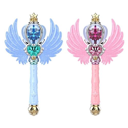 Light Up Snowflake Spinning Wand for Kids in Gift Box