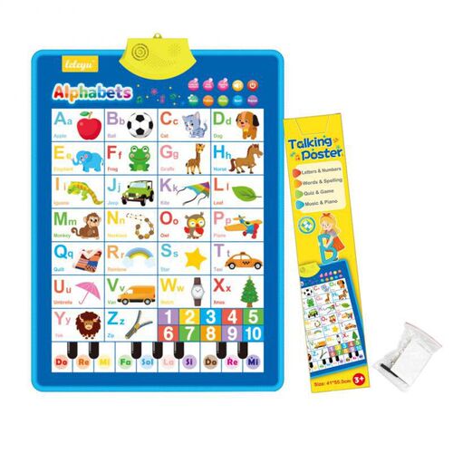 Learning English Wall Chart Early Education Pvc Educational