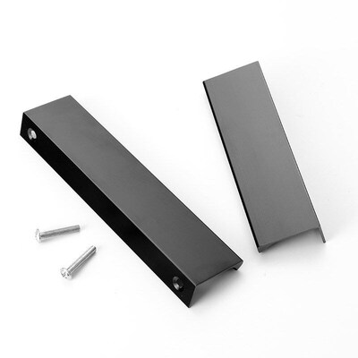 Invisible Handles Drawer Dark Handle Minimalis