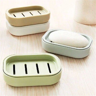 Home Rack Holder Soap Bathroom Plate Dispenser Box Travel