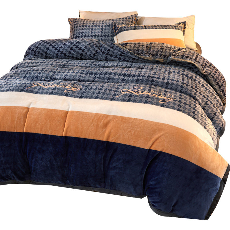 冬天面加绒毛被珊瑚绒被罩200x230单人牛奶法兰绒冬季男1.8,床上用品,被套,淘宝优惠券,粉丝福利购,淘宝优惠卷