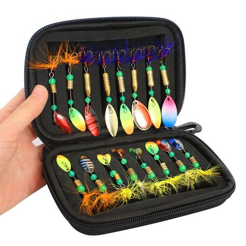 16pcs/20pcs Set Fishing Spoons Lures Metal Baits Set forCast