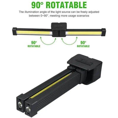Gym Lamp for Posing,7th Gear Dimming,Portable Magnet LED Fla
