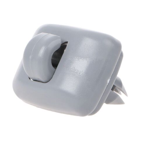 8U0857562 8E0857562 Plastic Gray Sun Visor Clip Hook Holder