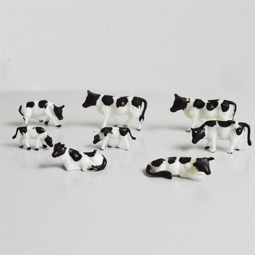 HO 1:87 ama Model Cows Horse Sheep Plastic Animal Toys DIY M