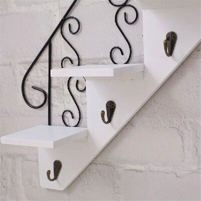 Retro Stair Wall Decor Simple Living Room Decoration