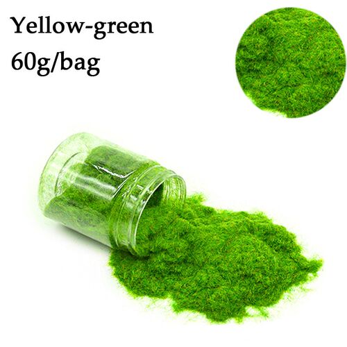 Static Grass Powder 3MM Turf Flocking Nylon Toy Model Scene
