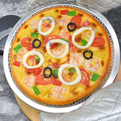 Pizza Screen Pan Baking Tray Pizza Net 披萨烤盘网披萨网筛网