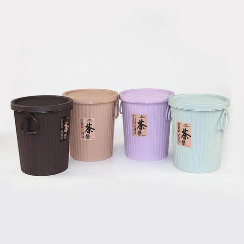 Manufacturer Direct Supply: Round Tea Leaf Waste Bin, made o
