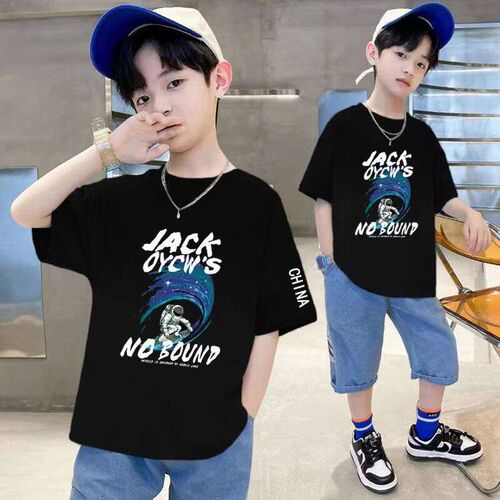 Boys Summer Suit Thin Large Childrens New Childrens Handso