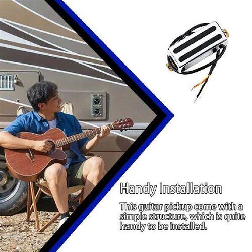 Metal Pickup Guitar Supplies Sound Transducer Instrument