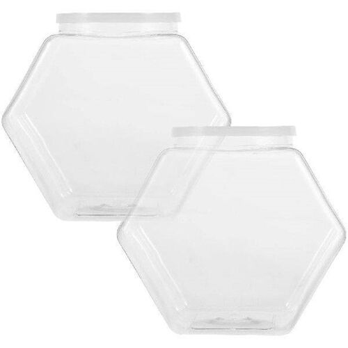 Candy Cookie Jar Clear Tea Sugar Container Kitchen Storage