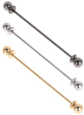 Men Shirt Pins Tie Clip Collar Clasp Luxury Business Wedding