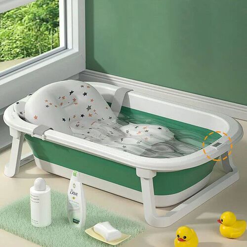 Baby bath tub baby foldable bath tub sitting lying dual-use