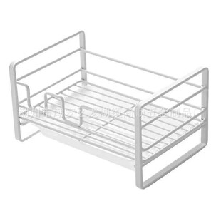 Wrought Iron Kitchen Sponge Drain Rack Sink Cleaning Rag Sto