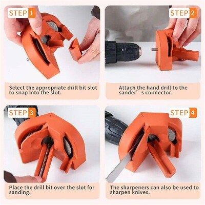 Multipurpose Drill Bit Grinding Sharpener Electric Drill