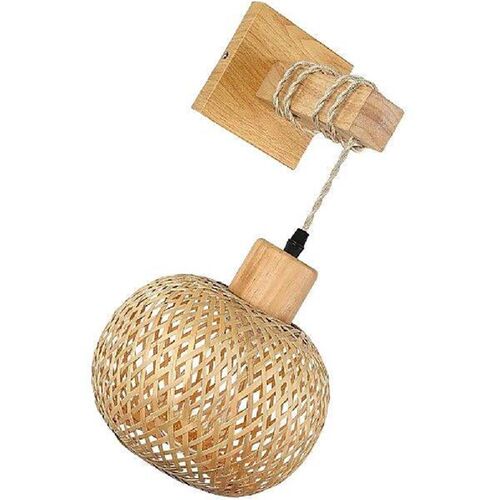 Vintage Lantern Indoor Wall Lamp Wood Sconce Farmhouse