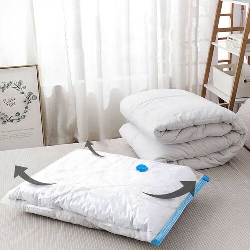 Vacuum Storage Bags With Hand Pump Comforter Pillow Bedding