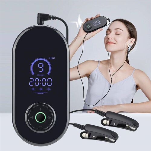 CES Therapy Sleep Aid Device Relieve Insomnia Fast Sleep Red
